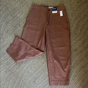 Old Navy Dusty Pink Barrel Leg Jeans